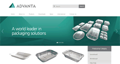 Desktop Screenshot of advantapack.com